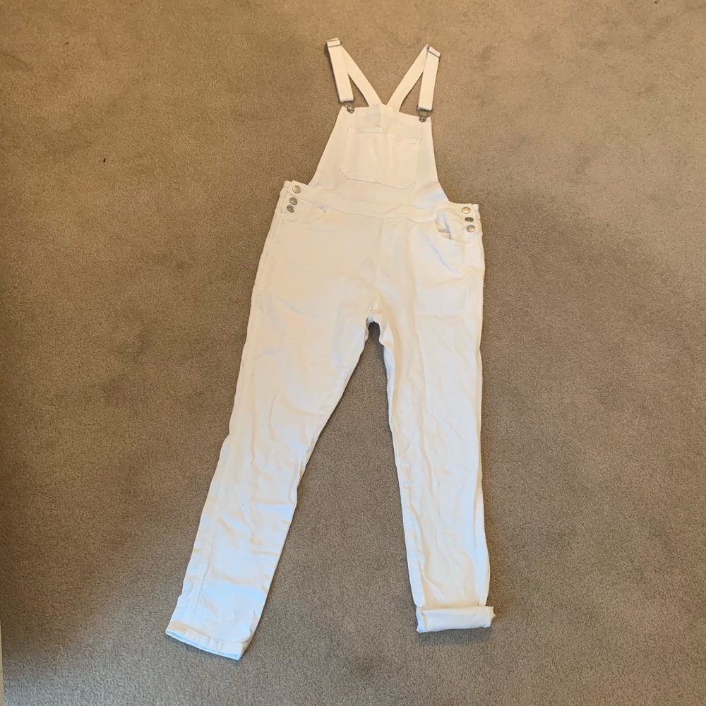 Fantastic Fawn White overall skinny jeans